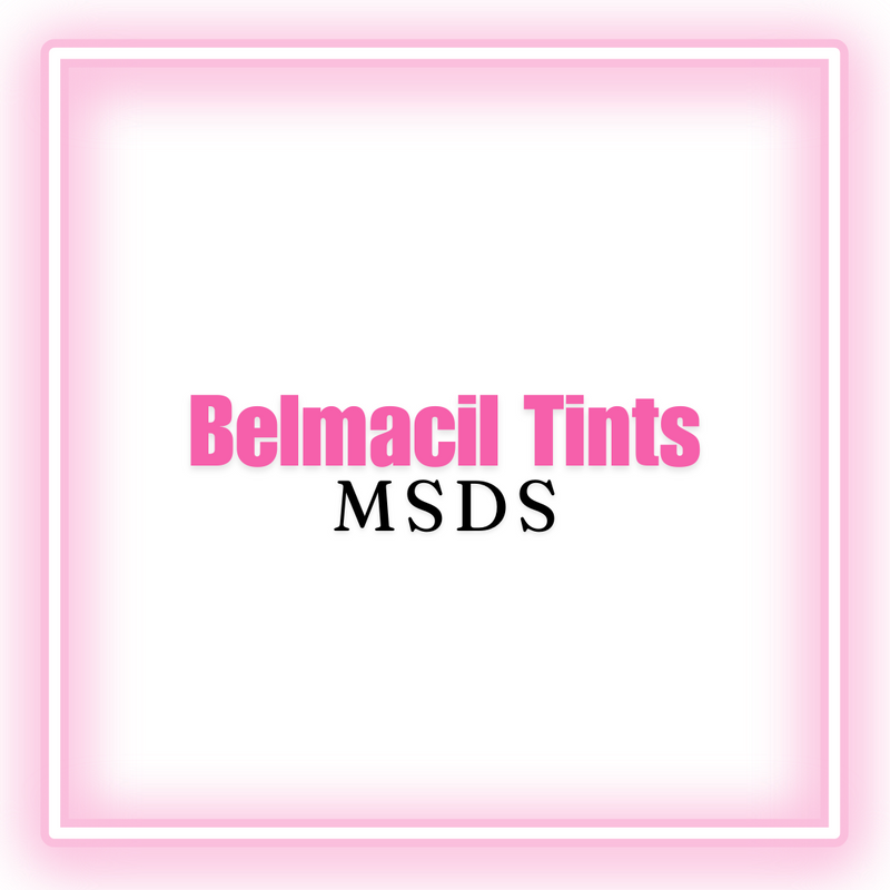 Belmacil Tints MSDS  [digital download]