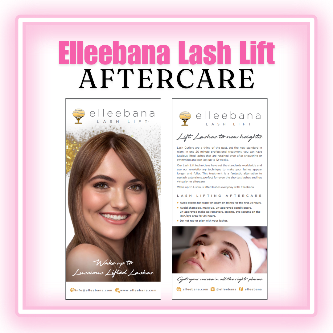 Elleebana Lash Lift - AFTERCARE  [digital download]