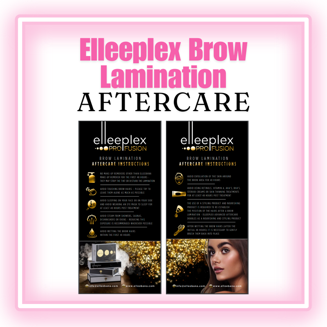 Elleeplex Brow Lamination - AFTERCARE [digital download]