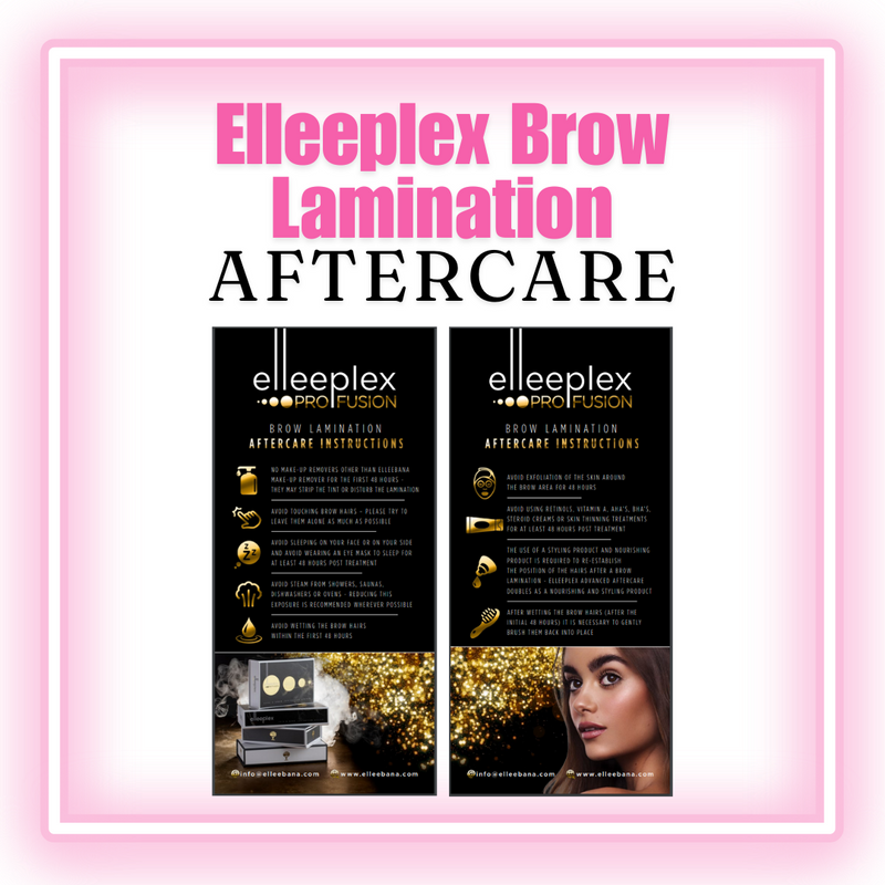 Elleeplex Brow Lamination - AFTERCARE [digital download]