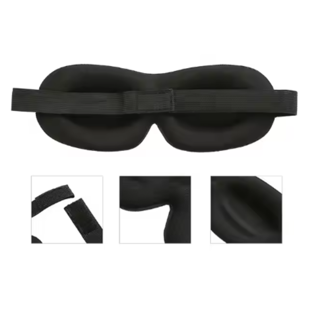 Contoured Eye Mask - Black