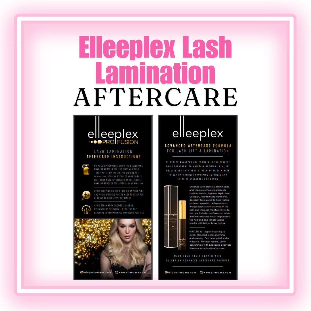 Elleeplex Lash Lamination - AFTERCARE [digital download]