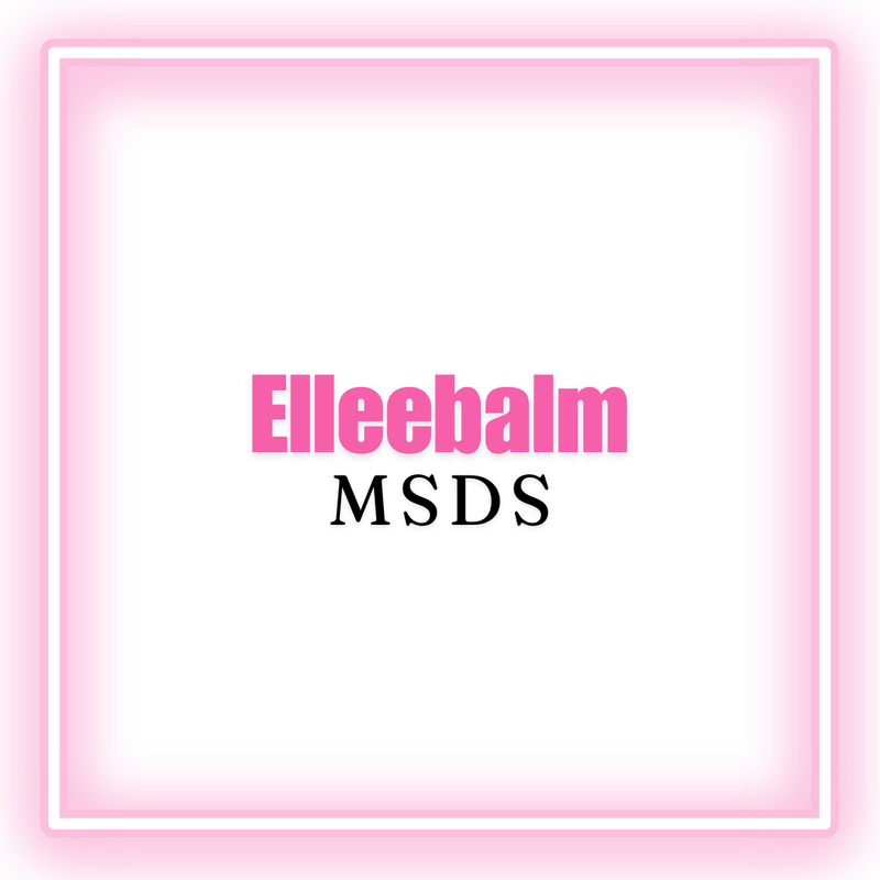 Elleebalm MSDS  [digital download]