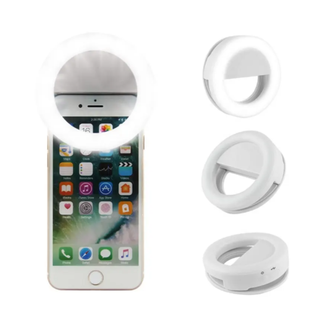 Clip-on Selfie Ring Light