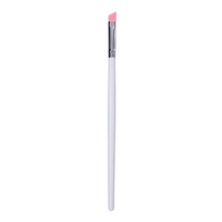 Silicone Application Brush - Angled (Pink & White)